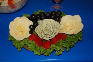 Butter- und Kräuterbutterrosen Butter- und Kräuterbutterrosen